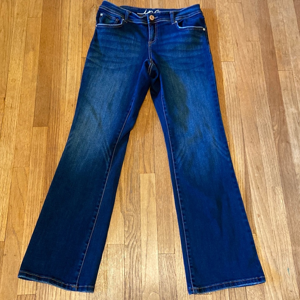 INC international concepts Denim Size 8 Women's Boot Leg Curvy Fit Jeans